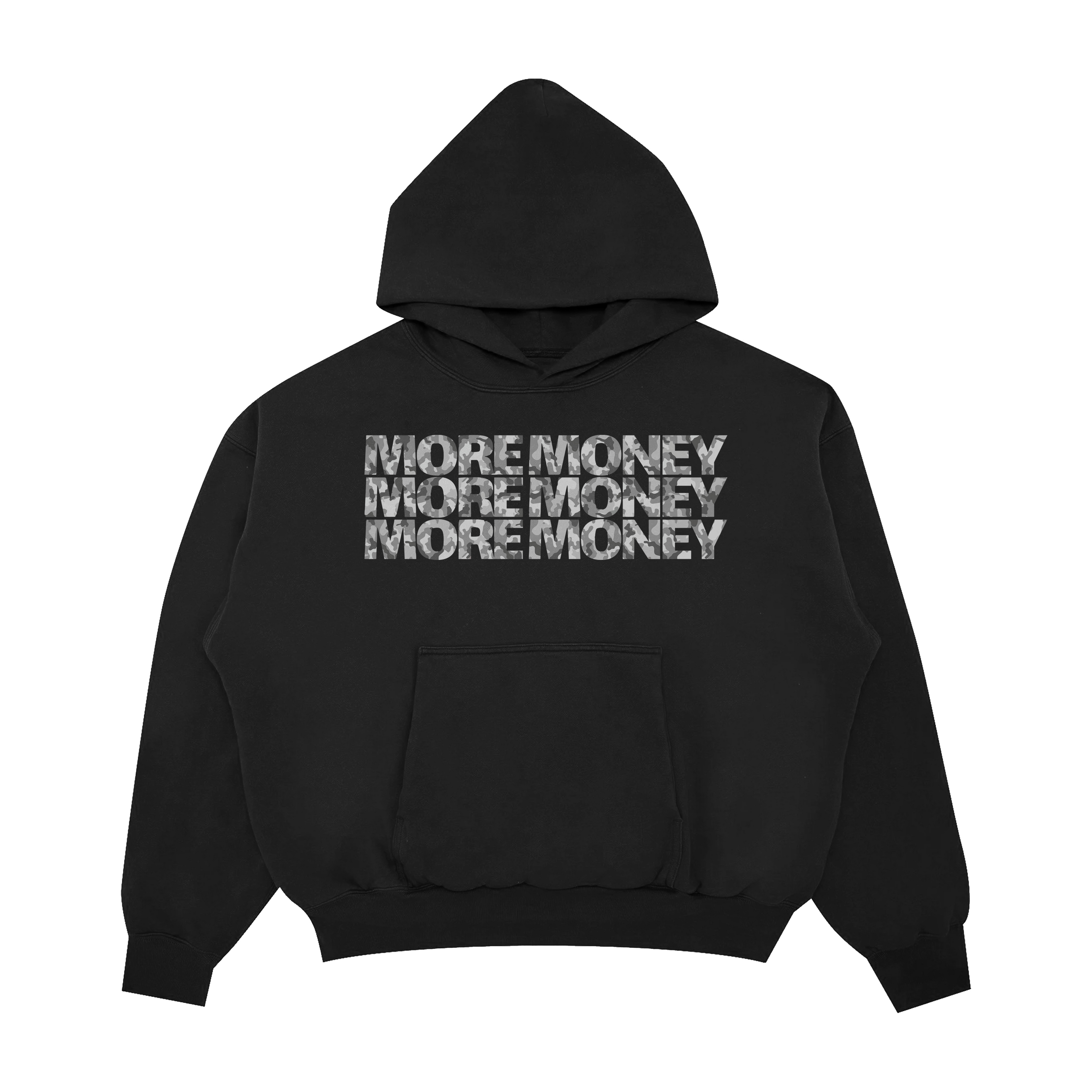 MORE MONEY BLACK HOODIE